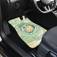 Hawaii Pineapple Car Mats Cute Cosplay Turtle Plumeria Spiral