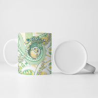 Hawaii Pineapple Ceramic Mug Cute Cosplay Turtle Plumeria Spiral