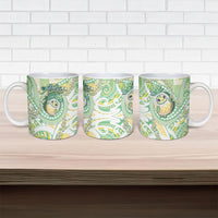 Hawaii Pineapple Ceramic Mug Cute Cosplay Turtle Plumeria Spiral