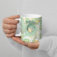 Hawaii Pineapple Ceramic Mug Cute Cosplay Turtle Plumeria Spiral