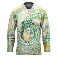 Hawaii Pineapple Hockey Jersey Cute Cosplay Turtle Plumeria Spiral