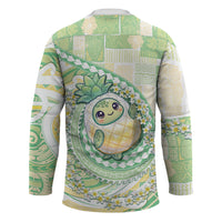 Hawaii Pineapple Hockey Jersey Cute Cosplay Turtle Plumeria Spiral
