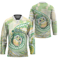 Hawaii Pineapple Hockey Jersey Cute Cosplay Turtle Plumeria Spiral