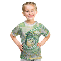 Hawaii Pineapple Kid T Shirt Cute Cosplay Turtle Plumeria Spiral