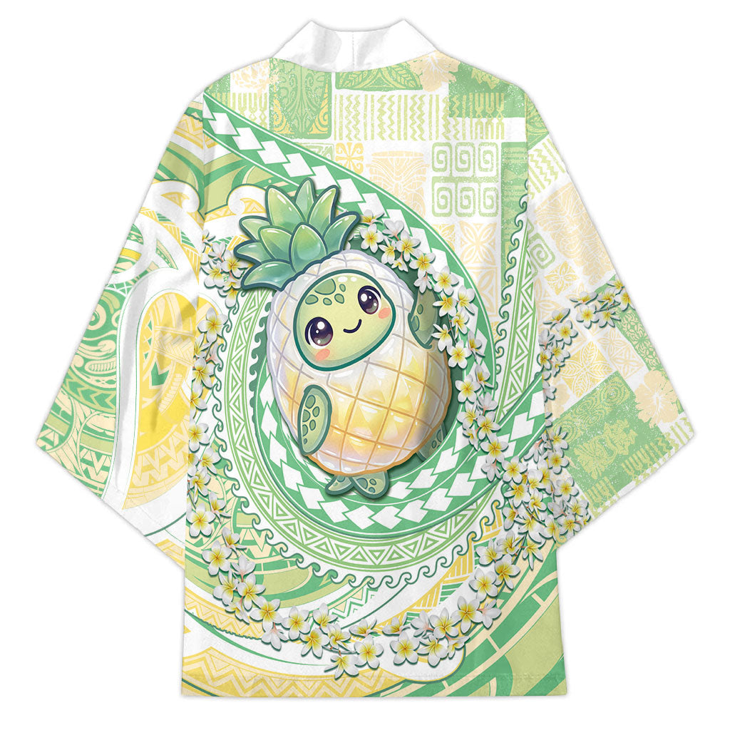 Hawaii Pineapple Kimono Cute Cosplay Turtle Plumeria Spiral