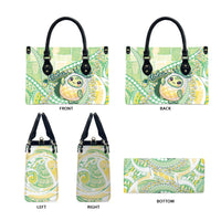 Hawaii Pineapple Leather Bag Cute Cosplay Turtle Plumeria Spiral