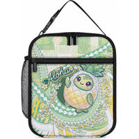Hawaii Pineapple Lunch Bag Cute Cosplay Turtle Plumeria Spiral