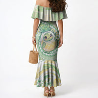 Hawaii Pineapple Mermaid Dress Cute Cosplay Turtle Plumeria Spiral