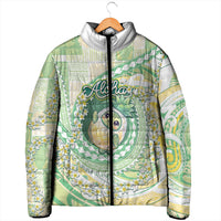 Hawaii Pineapple Padded Jacket Cute Cosplay Turtle Plumeria Spiral