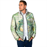 Hawaii Pineapple Padded Jacket Cute Cosplay Turtle Plumeria Spiral