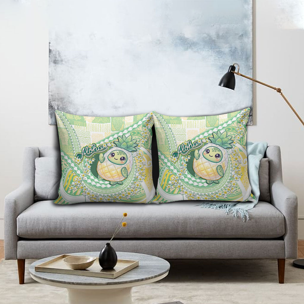Hawaii Pineapple Pillow Cover Cute Cosplay Turtle Plumeria Spiral