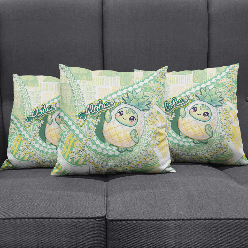 Hawaii Pineapple Pillow Cover Cute Cosplay Turtle Plumeria Spiral