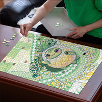 Hawaii Pineapple Puzzle Cute Cosplay Turtle Plumeria Spiral