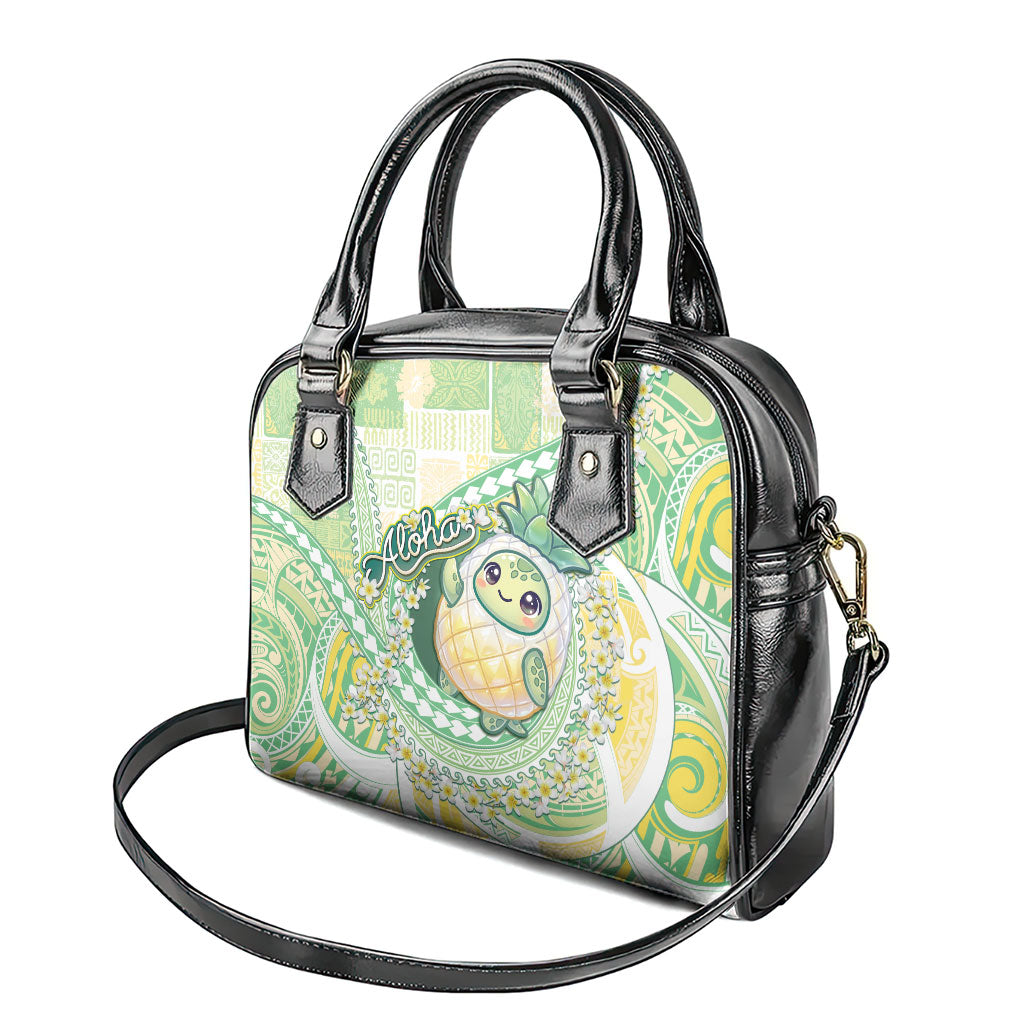 Hawaii Pineapple Shoulder Handbag Cute Cosplay Turtle Plumeria Spiral