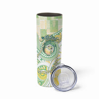 Hawaii Pineapple Skinny Tumbler Cute Cosplay Turtle Plumeria Spiral