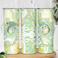 Hawaii Pineapple Skinny Tumbler Cute Cosplay Turtle Plumeria Spiral