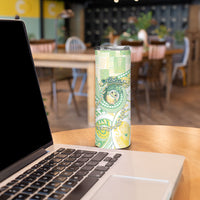 Hawaii Pineapple Skinny Tumbler Cute Cosplay Turtle Plumeria Spiral