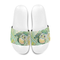 Hawaii Pineapple Slide Sandals Cute Cosplay Turtle Plumeria Spiral