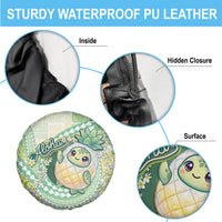 Hawaii Pineapple Spare Tire Cover Cute Cosplay Turtle Plumeria Spiral