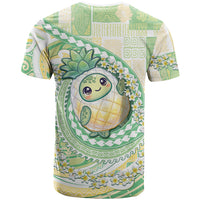 Hawaii Pineapple T Shirt Cute Cosplay Turtle Plumeria Spiral