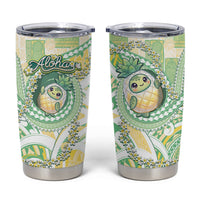 Hawaii Pineapple Tumbler Cup Cute Cosplay Turtle Plumeria Spiral