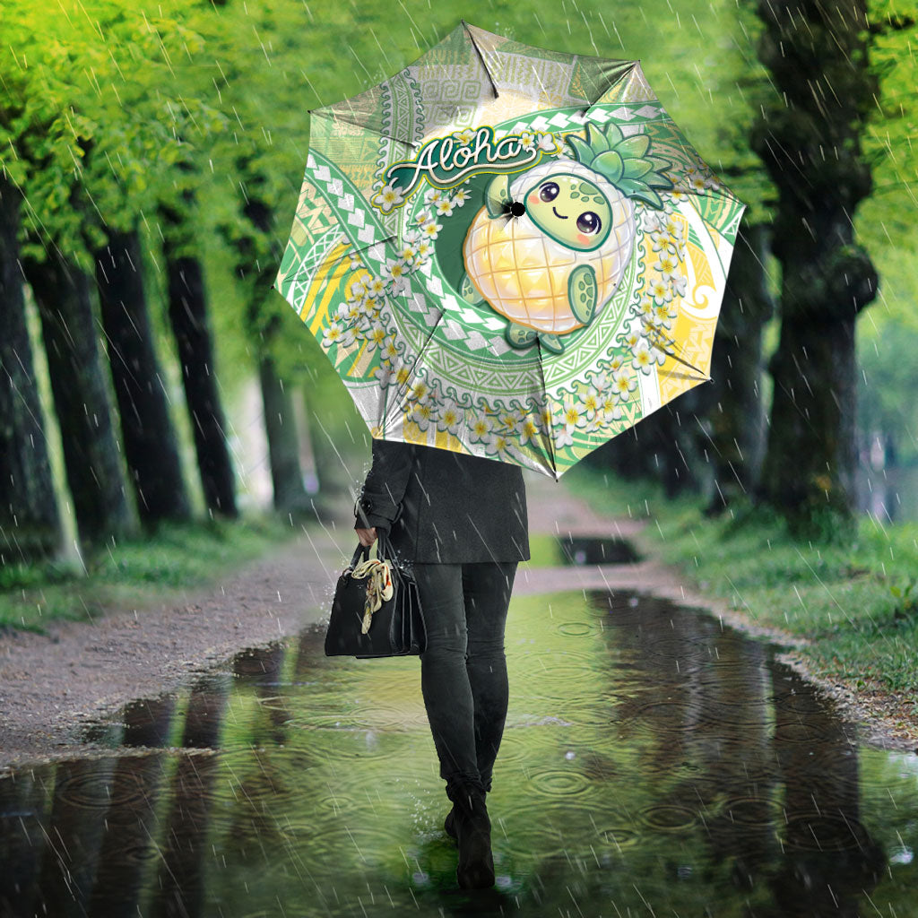 Hawaii Pineapple Umbrella Cute Cosplay Turtle Plumeria Spiral