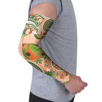 Hawaii Papaya Arm Sleeves Cute Cosplay Humuhumu Fish Plumeria Waves