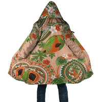 Hawaii Papaya Cloak Cute Cosplay Humuhumu Fish Plumeria Waves