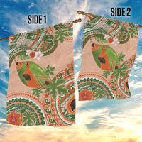 Hawaii Papaya Garden Flag Cute Cosplay Humuhumu Fish Plumeria Waves