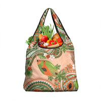 Hawaii Papaya Grocery Bag Cute Cosplay Humuhumu Fish Plumeria Waves