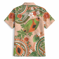 Hawaii Papaya Hawaiian Shirt Cute Cosplay Humuhumu Fish Plumeria Waves