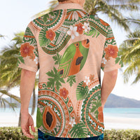 Hawaii Papaya Hawaiian Shirt Cute Cosplay Humuhumu Fish Plumeria Waves