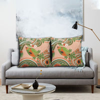 Hawaii Papaya Pillow Cover Cute Cosplay Humuhumu Fish Plumeria Waves