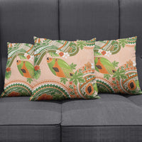 Hawaii Papaya Pillow Cover Cute Cosplay Humuhumu Fish Plumeria Waves