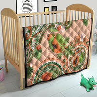 Hawaii Papaya Quilt Cute Cosplay Humuhumu Fish Plumeria Waves