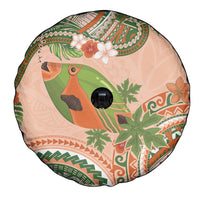 Hawaii Papaya Spare Tire Cover Cute Cosplay Humuhumu Fish Plumeria Waves