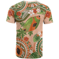 Hawaii Papaya T Shirt Cute Cosplay Humuhumu Fish Plumeria Waves