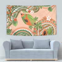 Hawaii Papaya Tapestry Cute Cosplay Humuhumu Fish Plumeria Waves