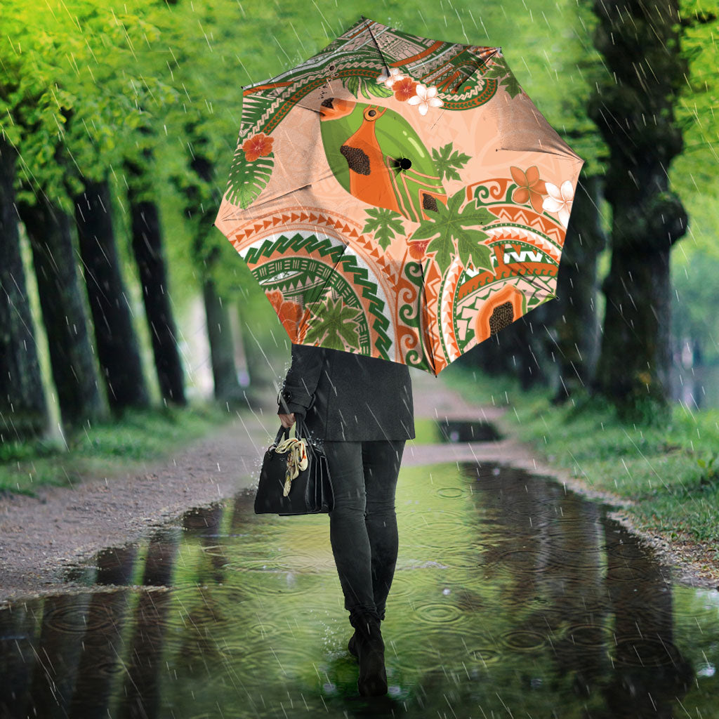Hawaii Papaya Umbrella Cute Cosplay Humuhumu Fish Plumeria Waves