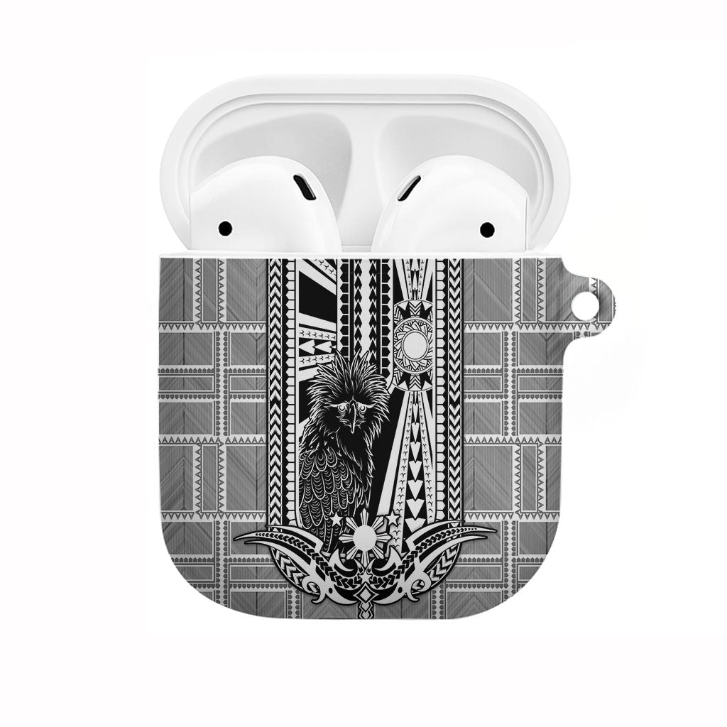 Mabuhay Philippines Festival AirPods Case Philippine Eagle Sun Three Stars Barong Pattern