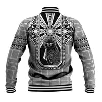 Mabuhay Philippines Festival Baseball Jacket Philippine Eagle Sun Three Stars Barong Pattern