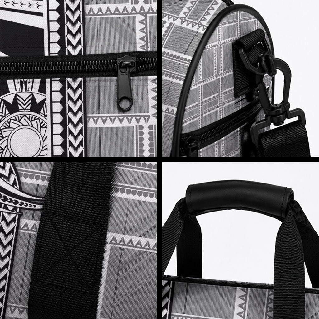 Mabuhay Philippines Festival Duffle Bag Philippine Eagle Sun Three Stars Barong Pattern
