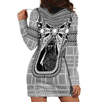 Mabuhay Philippines Festival Hoodie Dress Philippine Eagle Sun Three Stars Barong Pattern