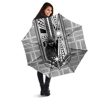 Mabuhay Philippines Festival Umbrella Philippine Eagle Sun Three Stars Barong Pattern