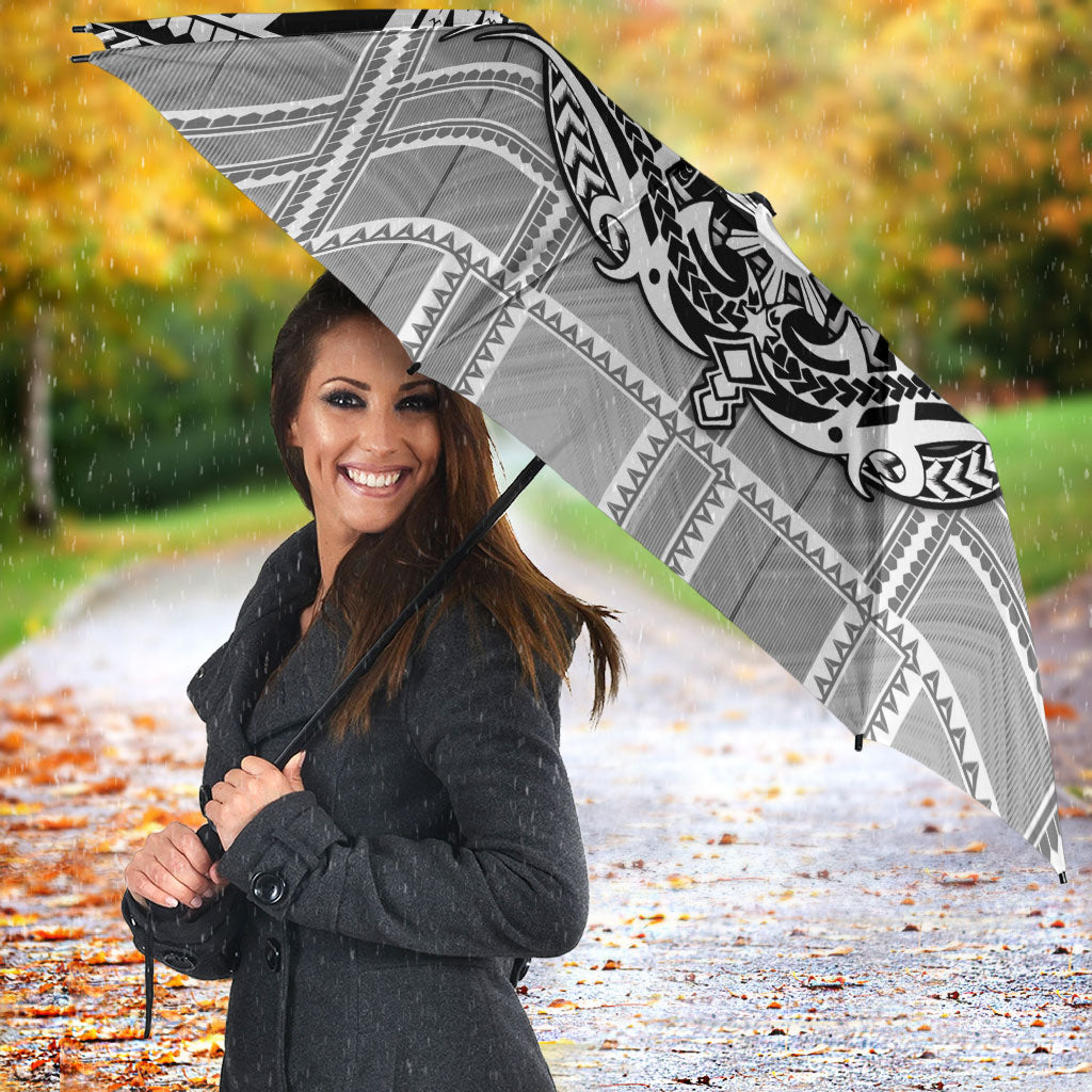 Mabuhay Philippines Festival Umbrella Philippine Eagle Sun Three Stars Barong Pattern