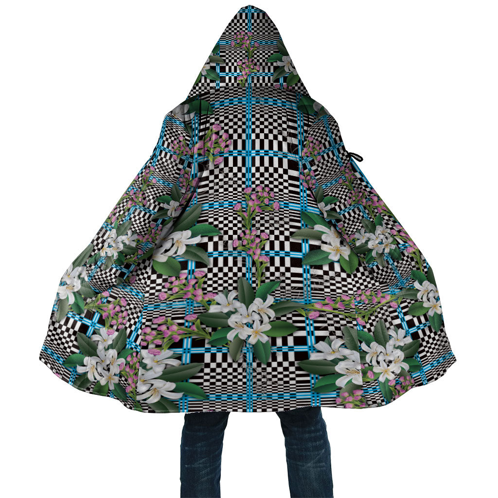 Blue Binakol Motifs With Jasminum Sambac Cloak Mabuhay Philippines Festival