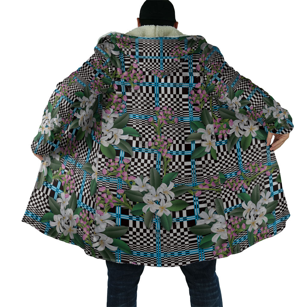 Blue Binakol Motifs With Jasminum Sambac Cloak Mabuhay Philippines Festival