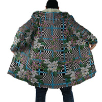 Blue Binakol Motifs With Jasminum Sambac Cloak Mabuhay Philippines Festival