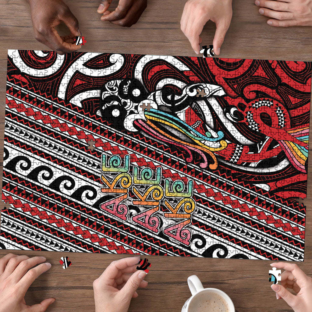 Maori Language Week Puzzle Ake Ake Ake Tribal Patterns