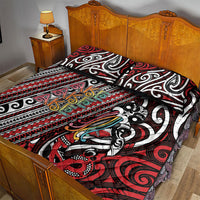 Maori Language Week Quilt Bed Set Ake Ake Ake Tribal Patterns